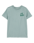 Kid My Bad Short-Sleeve Graphic Tee - Green, image 1 of 5 slides