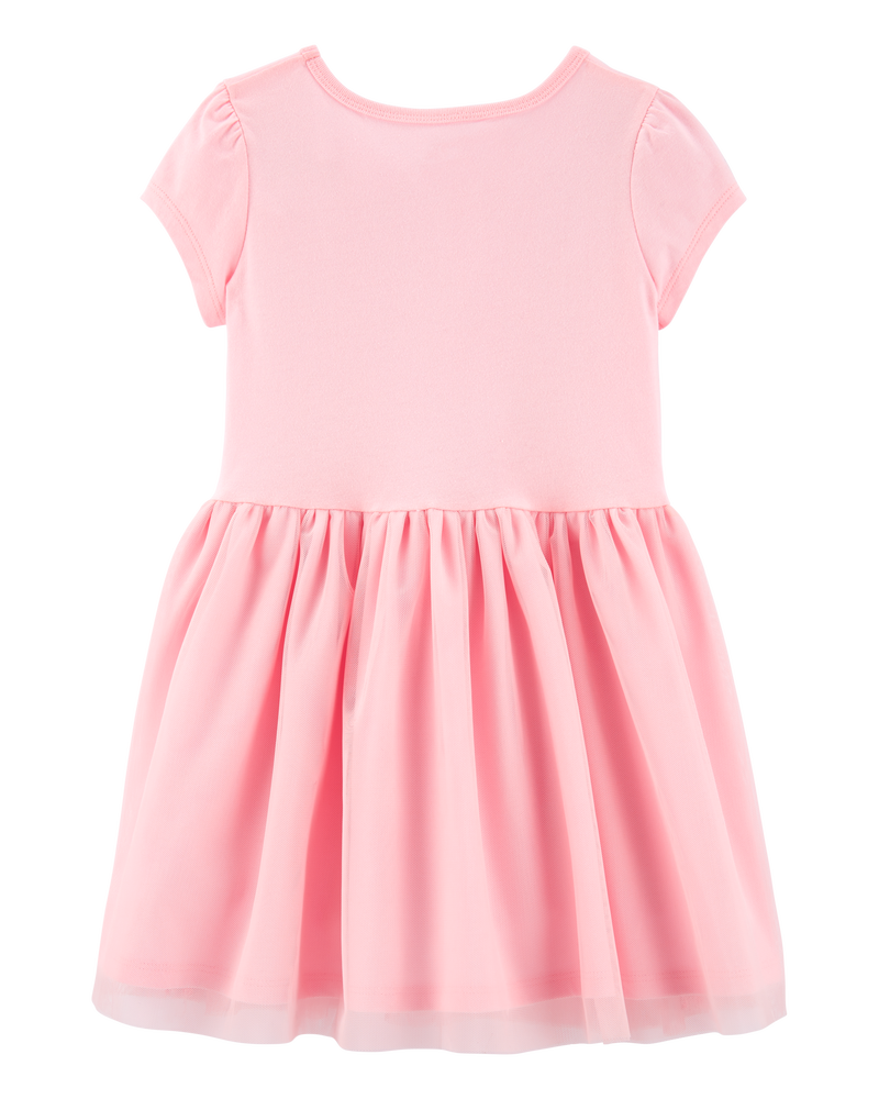 Toddler Tutu Jersey Dress, image 2 of 4 slides