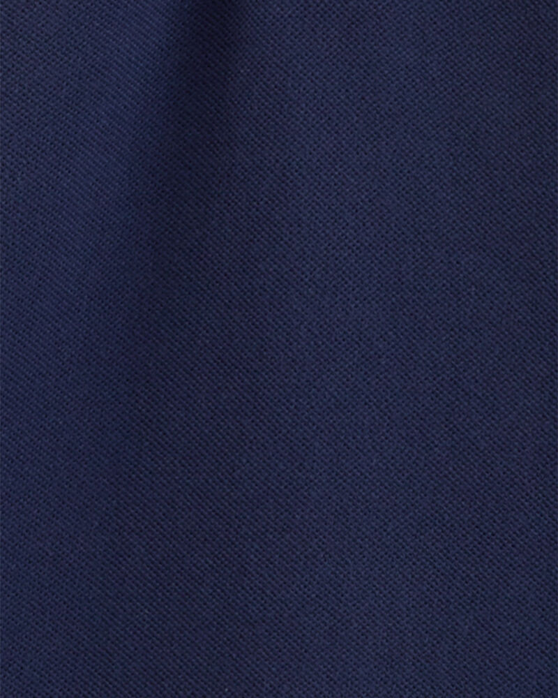 Kid Piqué Uniform Polo, image 2 of 2 slides