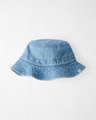 Toddler Organic Cotton Chambray Bucket Hat, image 1 of 3 slides