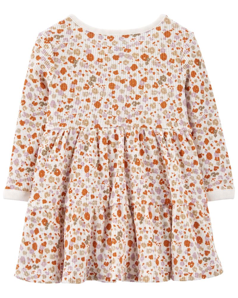 Baby Floral Thermal Dress, image 2 of 5 slides
