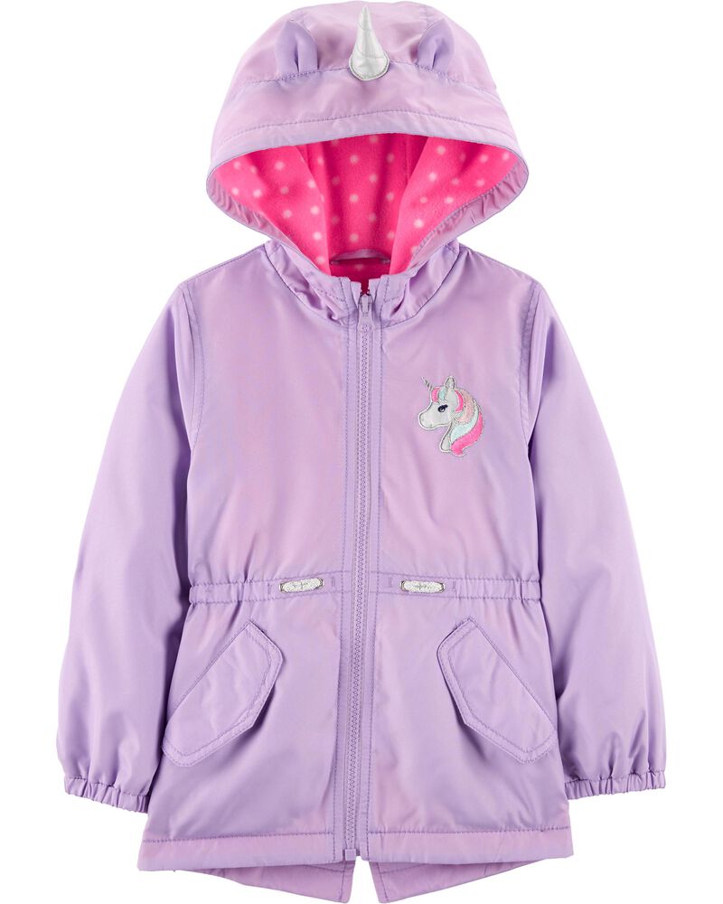 Unicorn Fleece Lined Water Resistant Jacket Skiphop Com