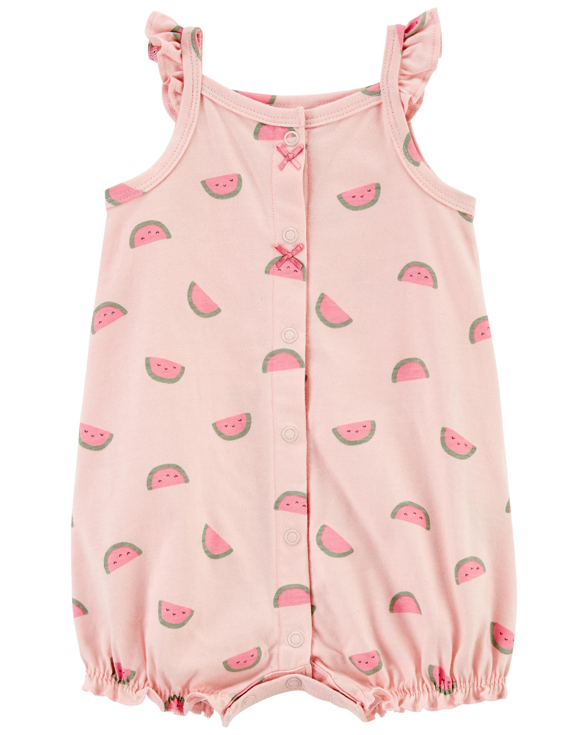 Watermelon romper deals baby girl