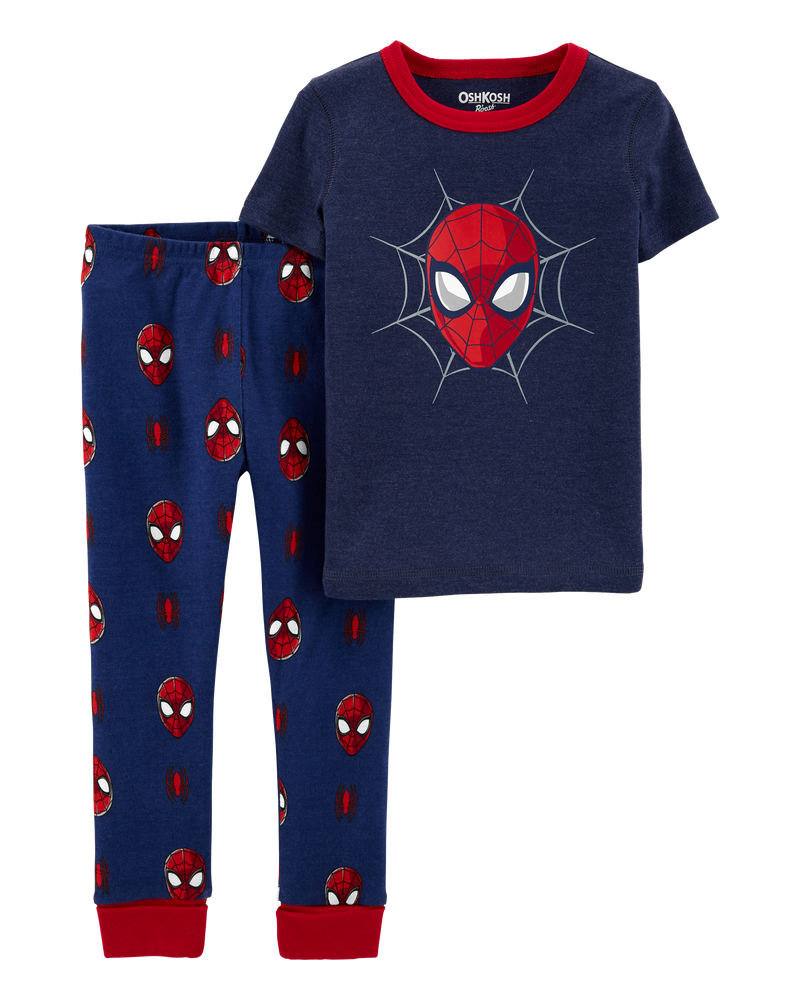 Toddler 2-Piece Spider-Man 100% Snug Fit Cotton Pajamas, image 1 of 3 slides
