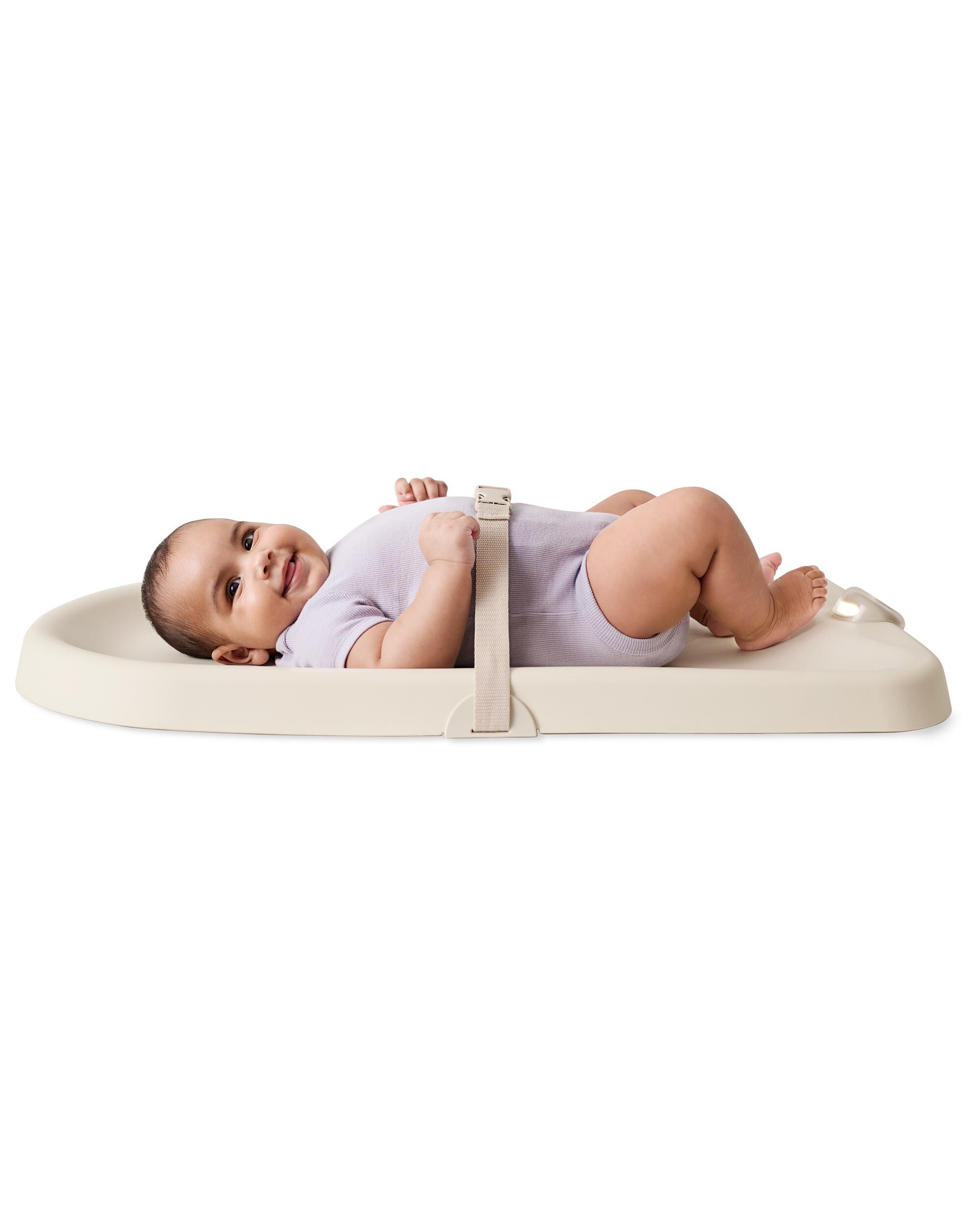 Nursery Style Light-Up Changing Pad - Oat, image 7 of 8 slides
