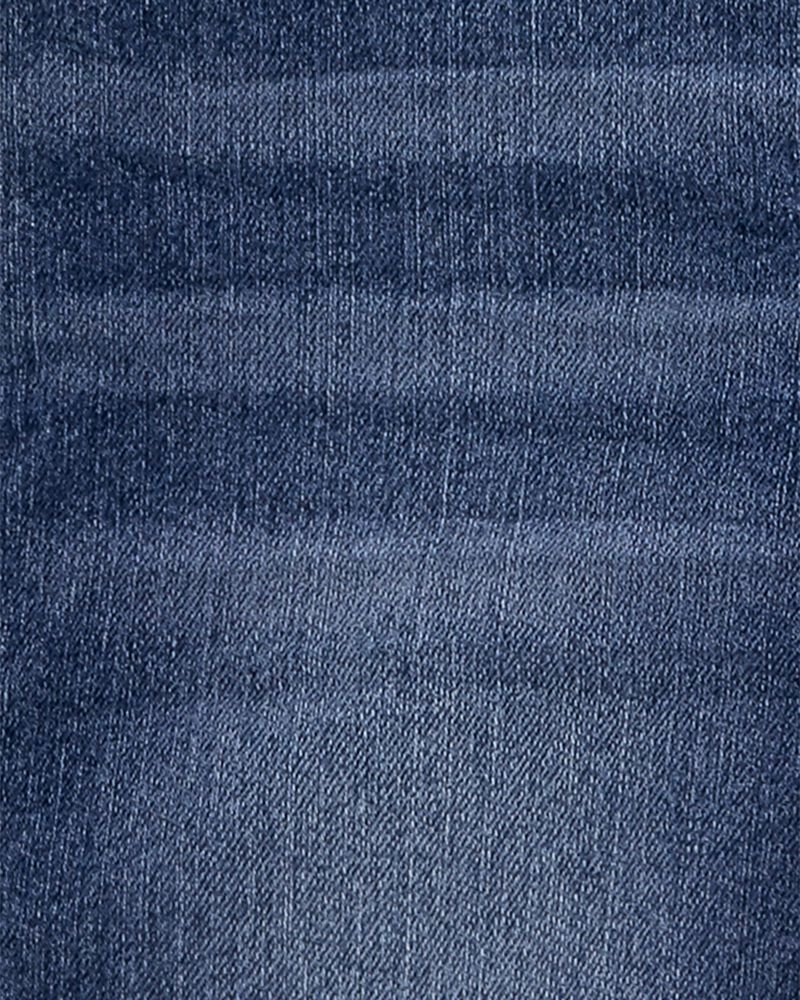 Toddler Denim Overalls - Indigo Bright Wash, image 3 of 3 slides
