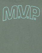 Kid Sports MVP Graphic Tee - Olive, image 4 of 5 slides
