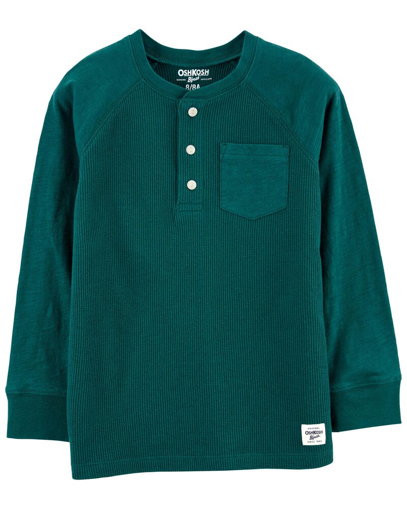 Kid Thermal Pocket Tee, image 1 of 2 slides