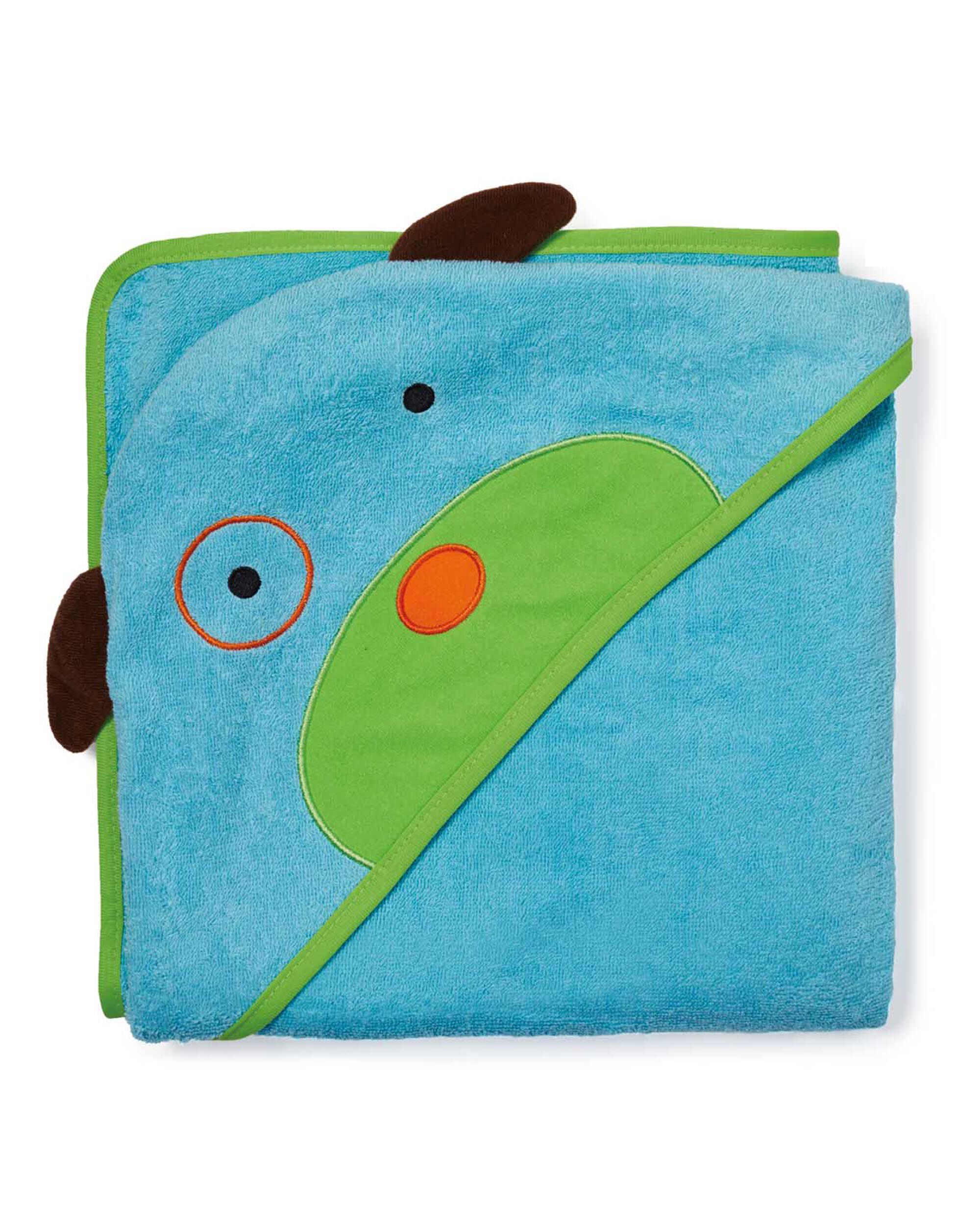 skip hop zoo hooded towel