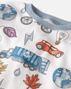 Toddler Organic Cotton Pajamas Set, image 2 of 5 slides