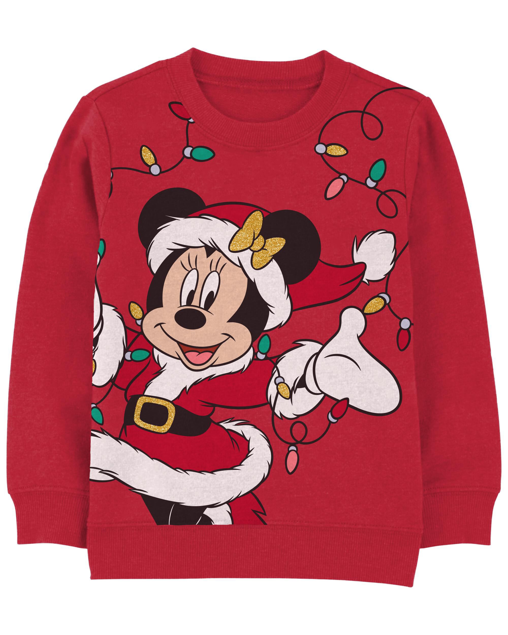 Minnie mouse christmas sweatshirt new arrivals