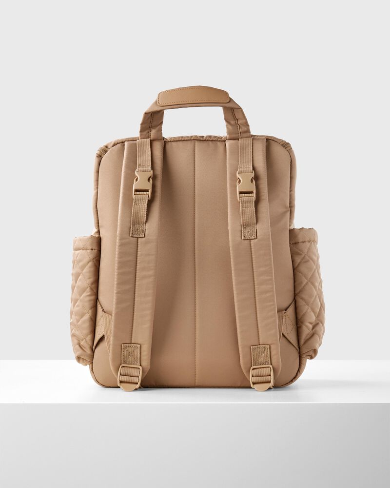 Forma Backpack Diaper Bag - Camel, image 8 of 8 slides