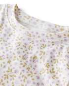 Toddler Organic Cotton  Pajamas in Botanic Muse Print, image 2 of 5 slides