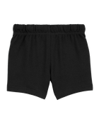 Toddler Boy Pull-On French Terry Shorts - Black, image 4 of 6 slides