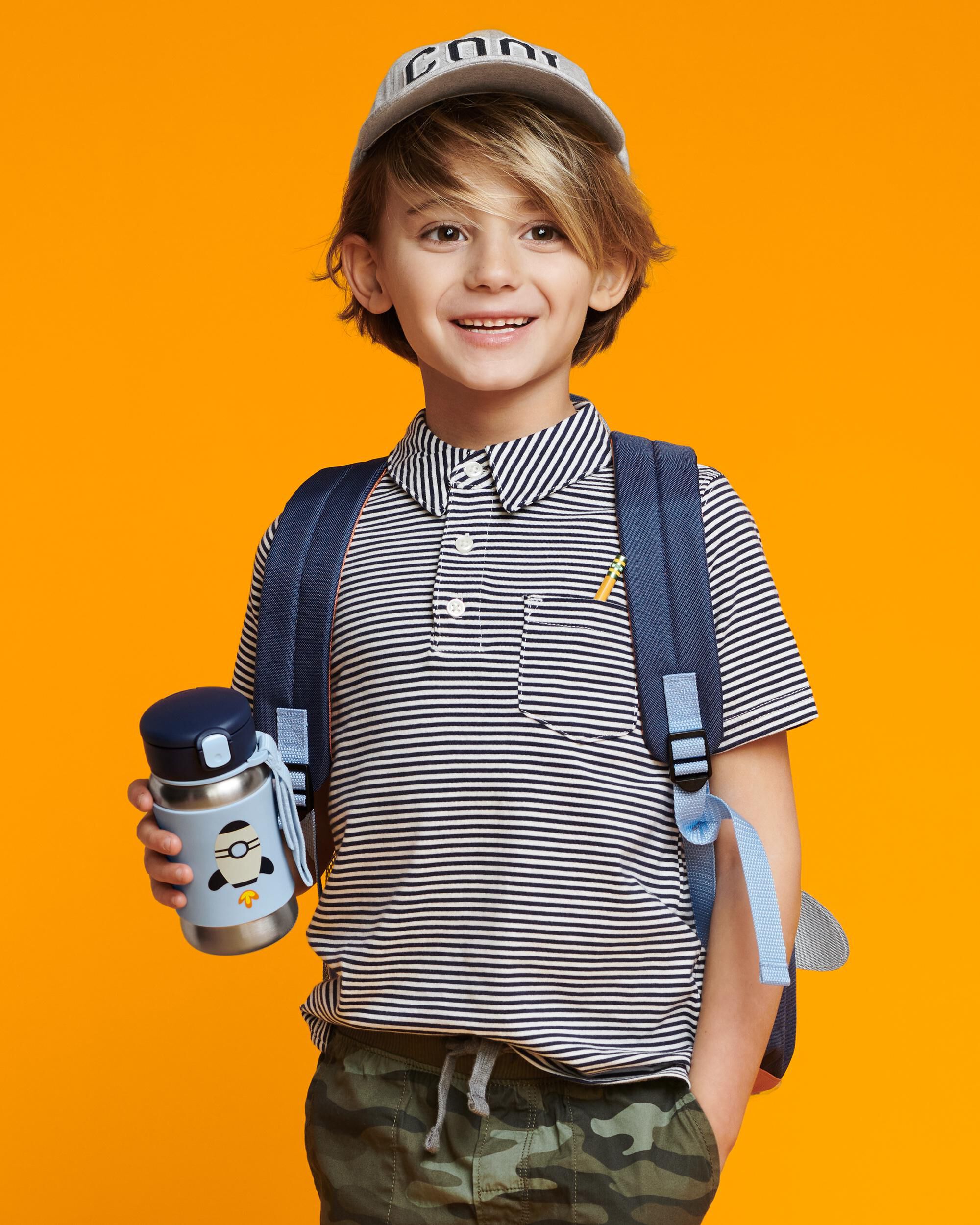 Spark Style Stainless Steel Straw Bottle - Rocket, image 6 of 6 slides