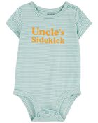 Baby Uncle's Sidekick Cotton Bodysuit, image 1 of 3 slides