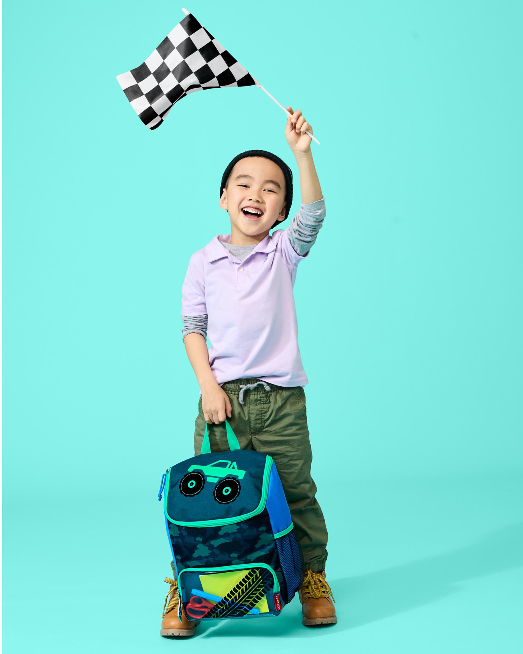 Spark Style Big Kid Backpack - Truck, 