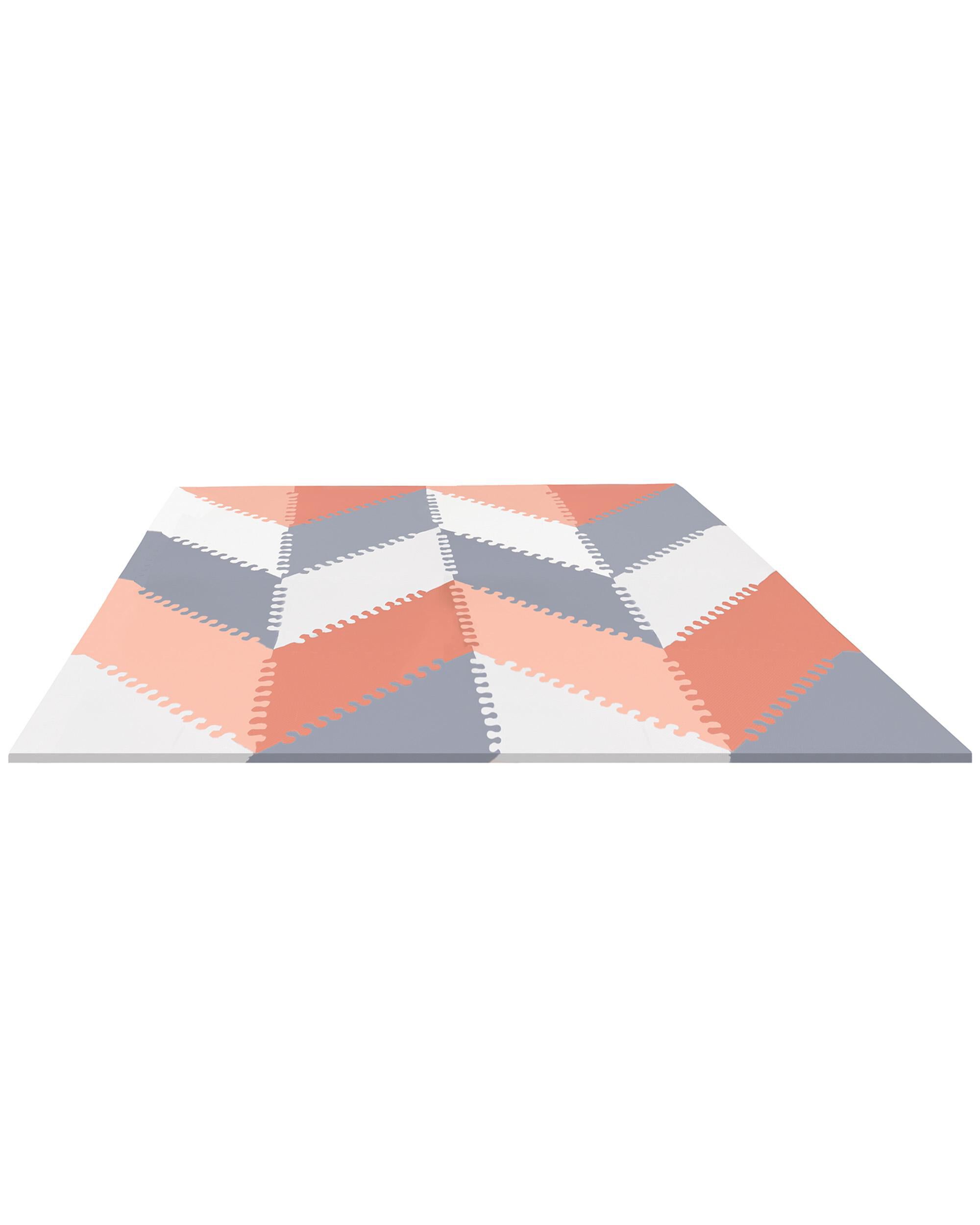 GreyPeach Playspot Geo Foam Floor Tiles skiphop