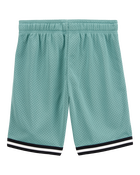 Boys Fan-Favorite Basketball Mesh Short - Teal, image 2 of 5 slides