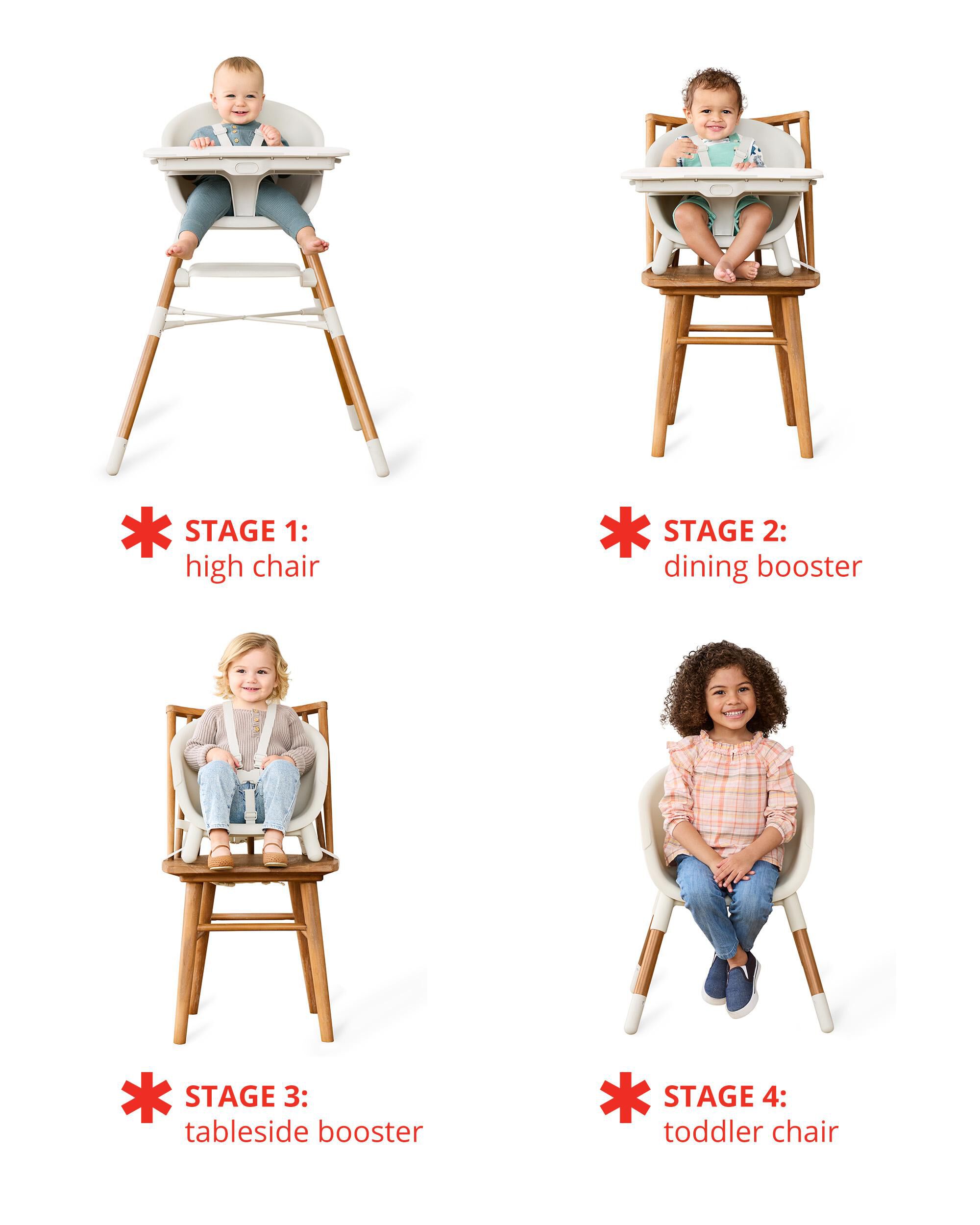 EON 4-in-1 High Chair - Oat, image 2 of 4 slides