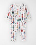 Baby Organic Cotton Sleep & Play Pajamas, image 1 of 4 slides