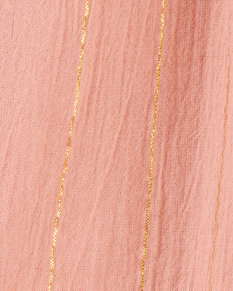 Baby Boho Chic Gauze Tank - Orange, image 2 of 3 slides