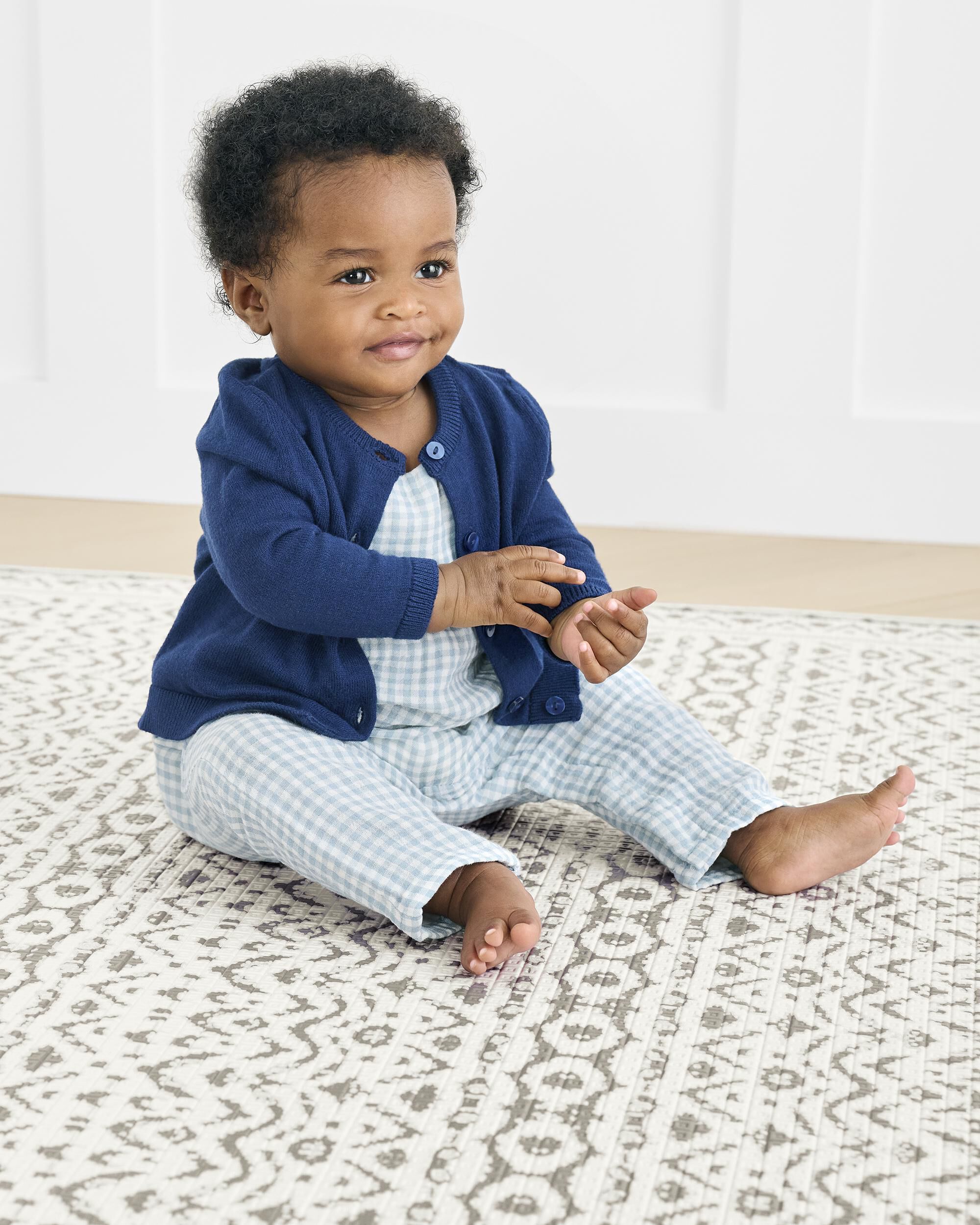 Doubleplay Reversible Playmat - Boho Beige, image 3 of 6 slides
