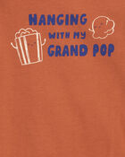 Baby Hanging With My Grand Pop Collectible Bodysuit, image 2 of 3 slides