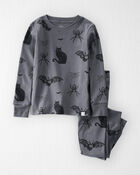 Toddler Organic Cotton Pajamas in Spooky Creatures Print, image 1 of 5 slides