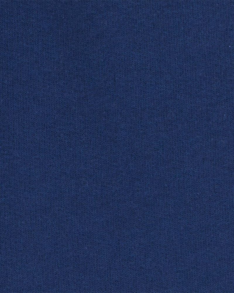 Kid Pull-On Drawstring Joggers - Navy, image 3 of 4 slides