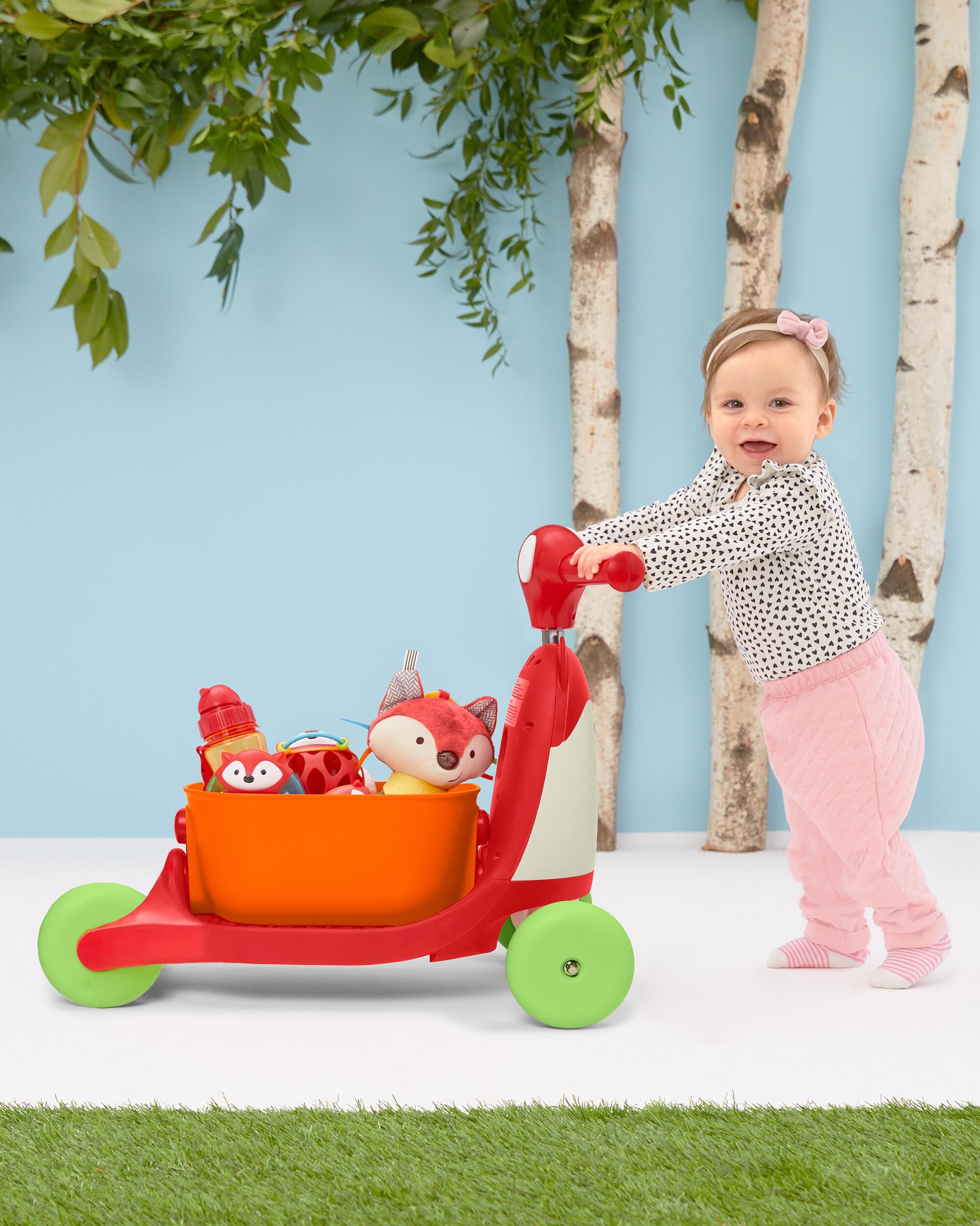 Skip hop carrito montable sales juguete 3 en 1