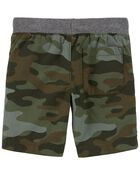 Toddler Camo Pull-On Dock Shorts, image 2 of 3 slides