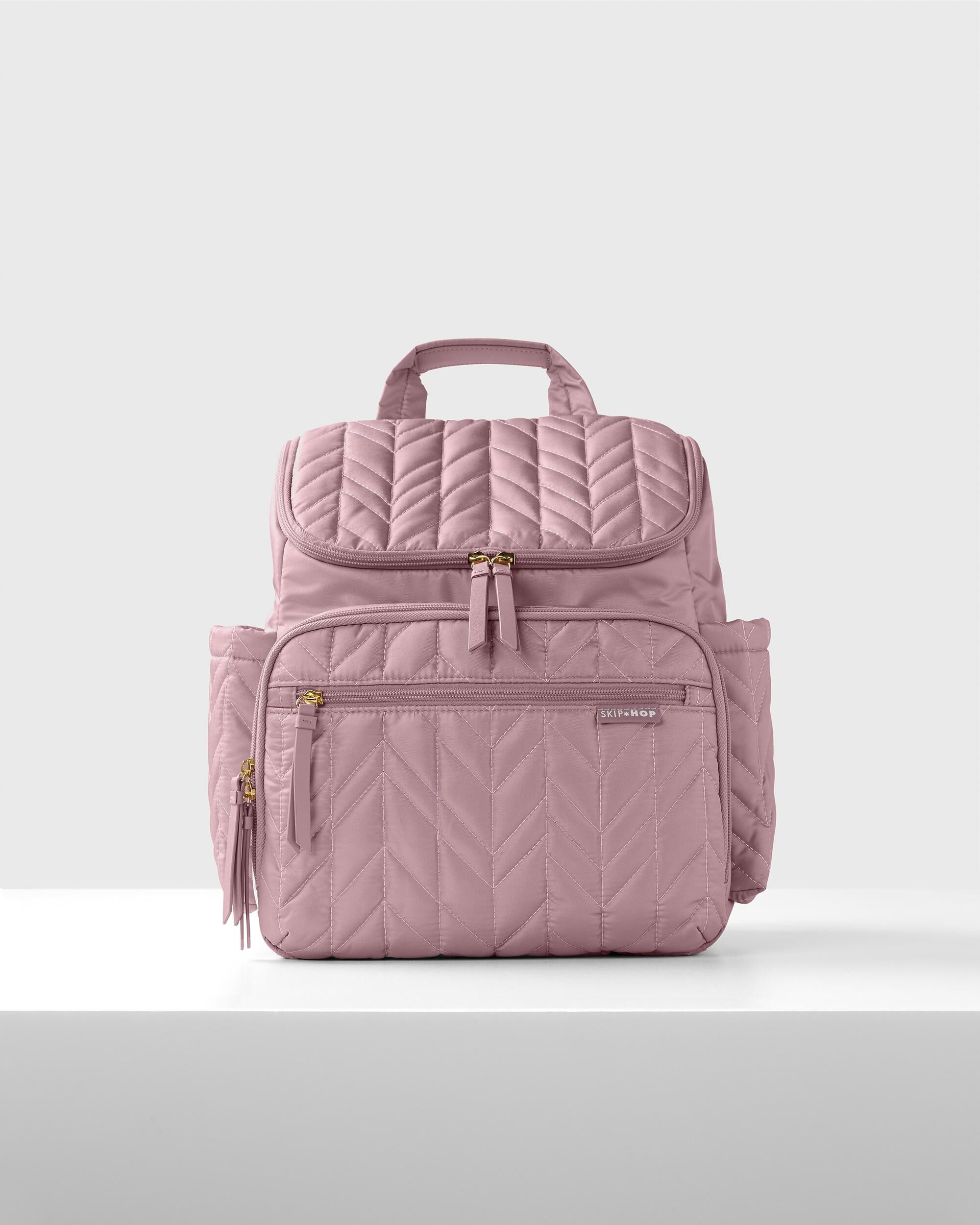 Forma Backpack Diaper Bag - Mauve, 