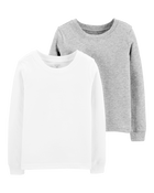 2-Pack Long-Sleeve Undershirts, image 1 of 3 slides