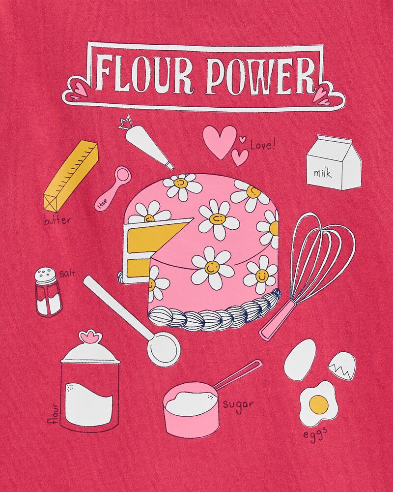 Flour Power Baking Graphic Tee, image 2 of 3 slides