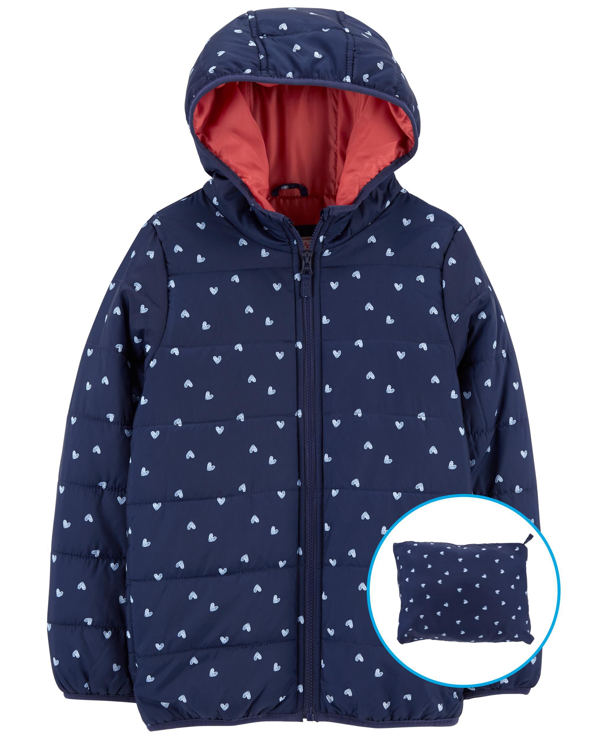 Kids packable puffer hotsell
