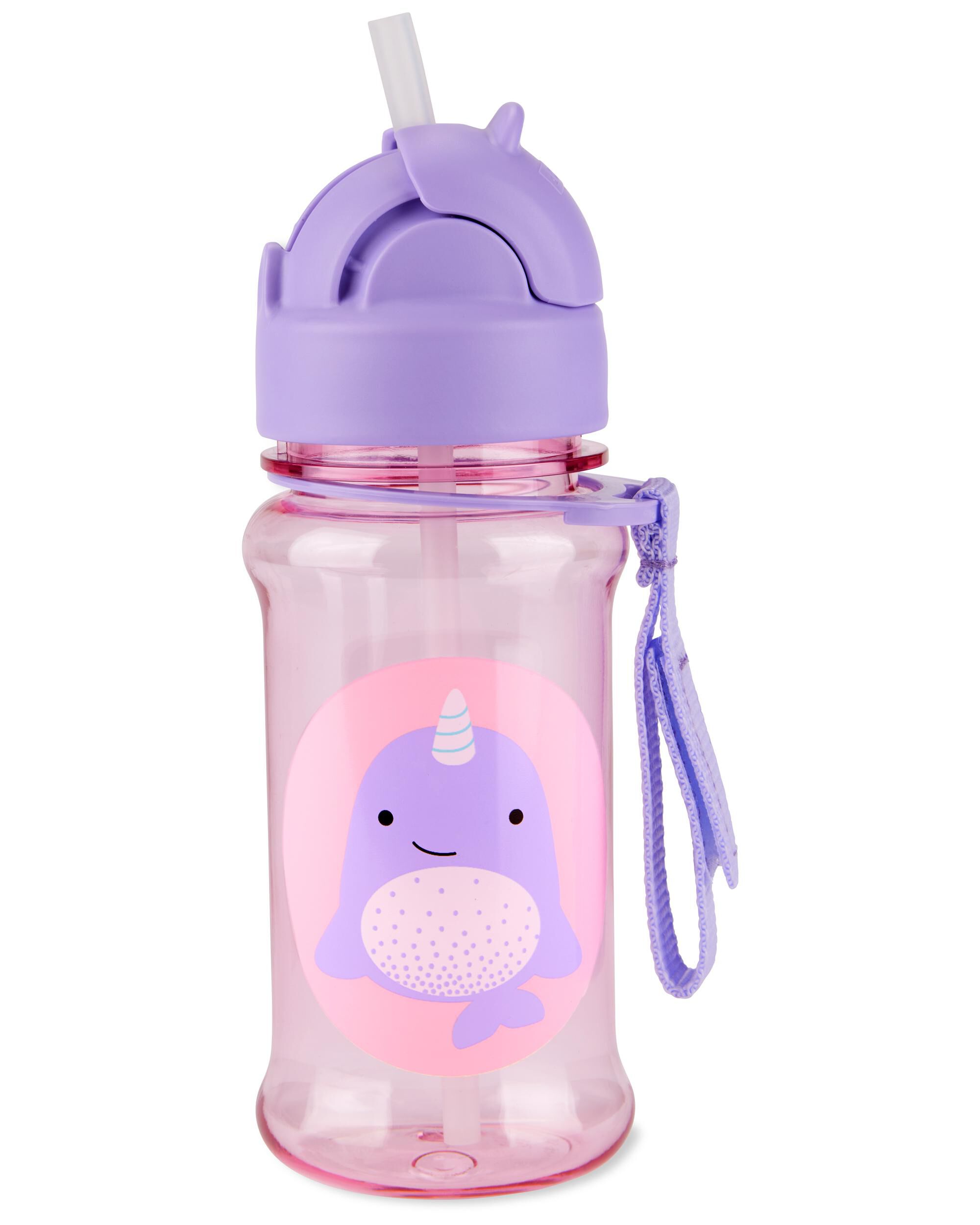 ZOO Straw Bottle With Tritan™ Renew - Narwhal, 
