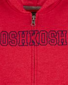 Baby OshKosh Logo Zip-Up Hoodie, image 2 of 3 slides