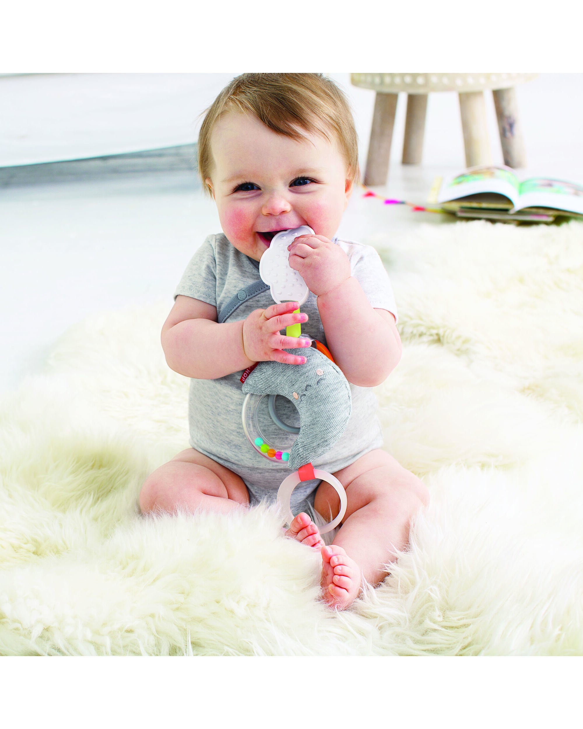 Skip hop silver lining cloud stroller bar toy online