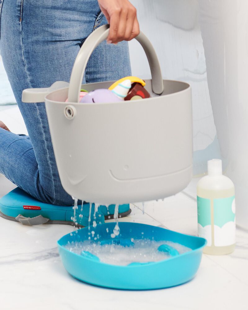 Moby Stowaway Bath Toy Bucket, image 9 of 10 slides