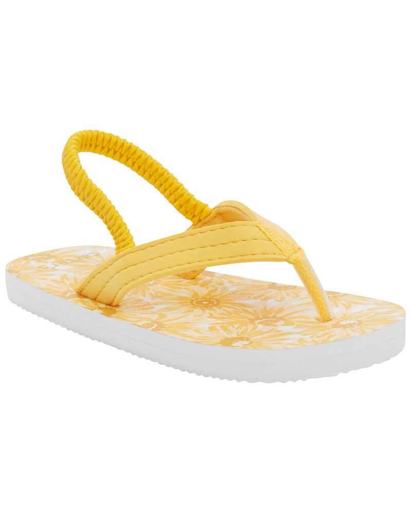 Sunflower Flip Flops, image 1 of 4 slides