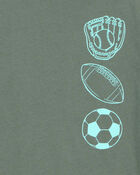 Kid Sports MVP Graphic Tee - Olive, image 3 of 5 slides