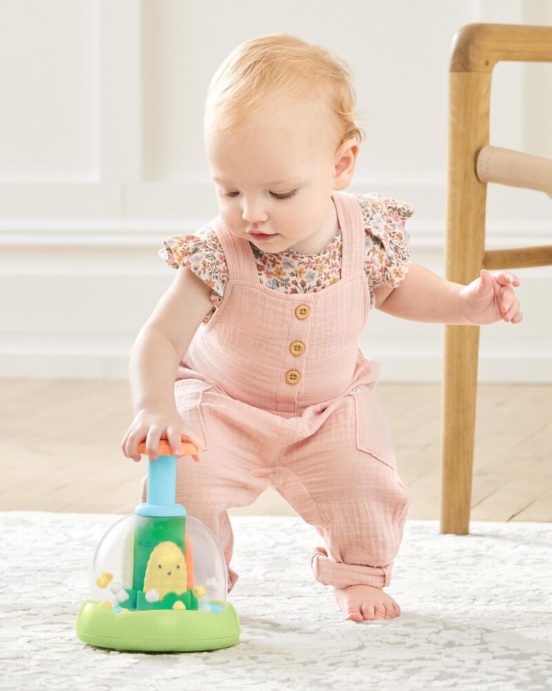 Farmstand Push & Spin Baby Toy, image 3 of 6 slides