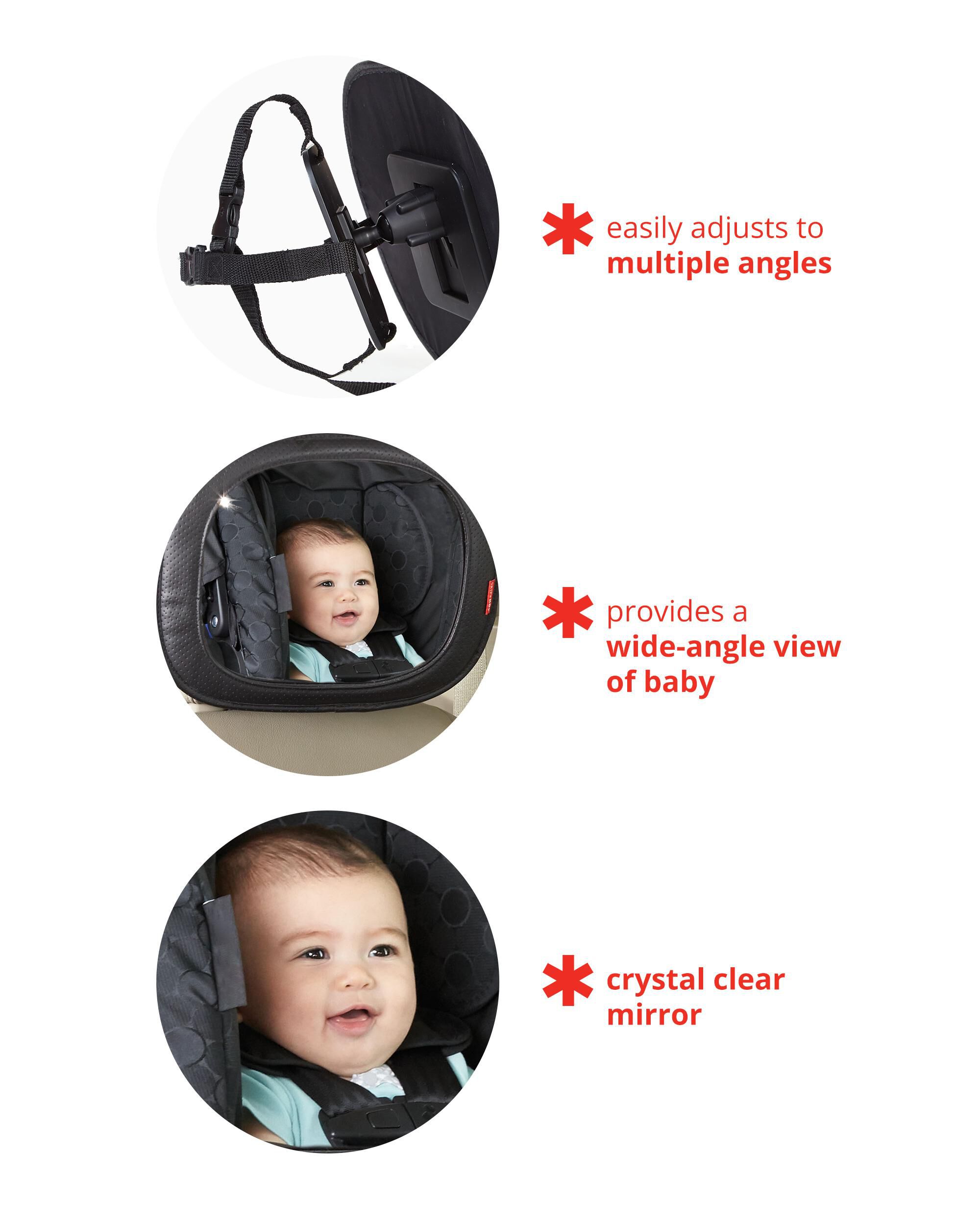 Style Driven Backseat Baby Mirror Skiphop Com