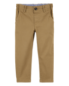 Toddler Skinny Fit Tapered Chino Pants, image 1 of 4 slides