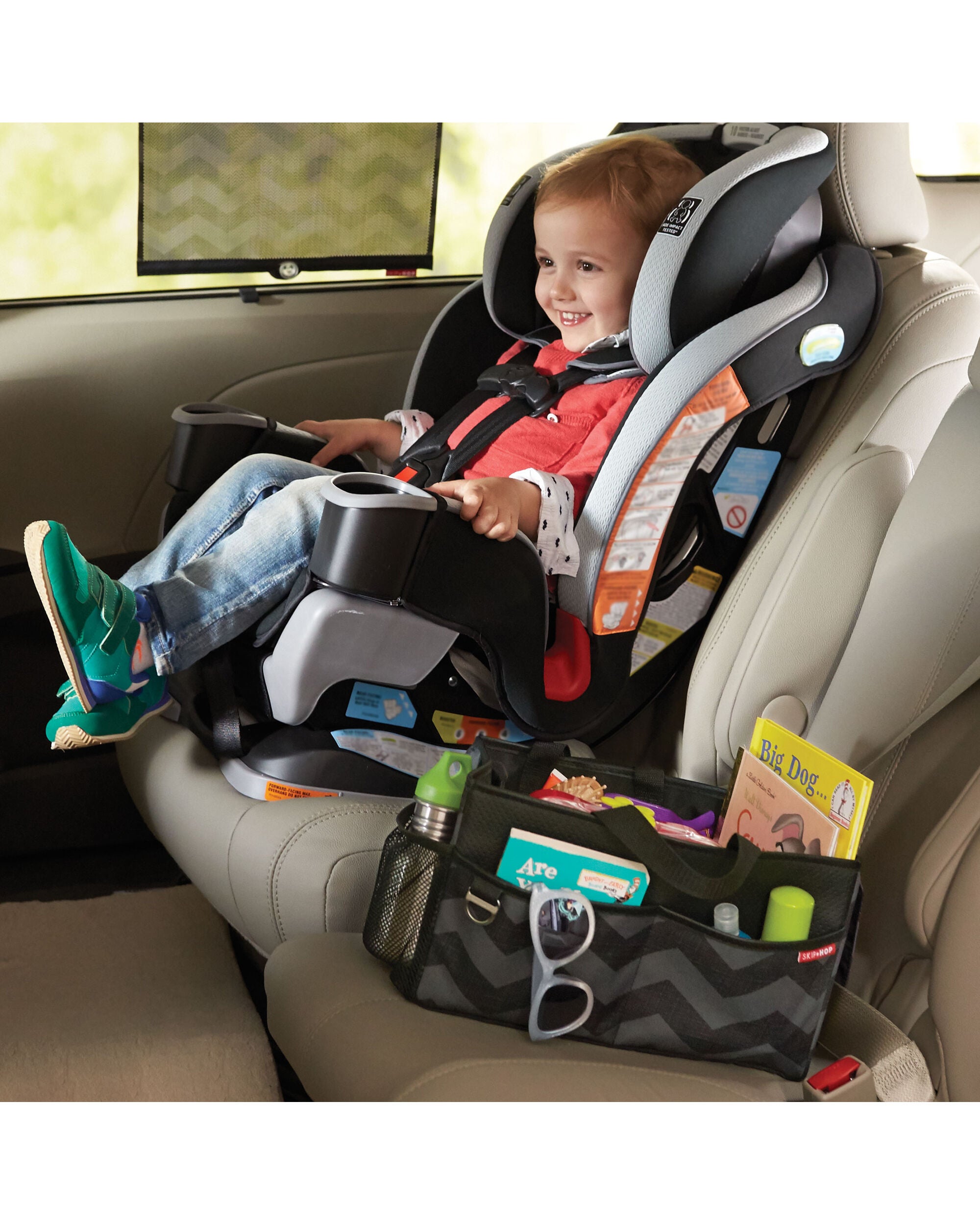 skip hop style driven backseat organizer