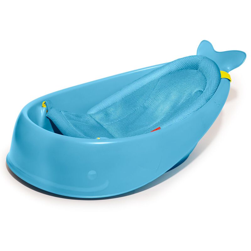 Baby Blue Moby Smart Sling 3 Stage Tub, Best Newborn To Toddler Bathtub