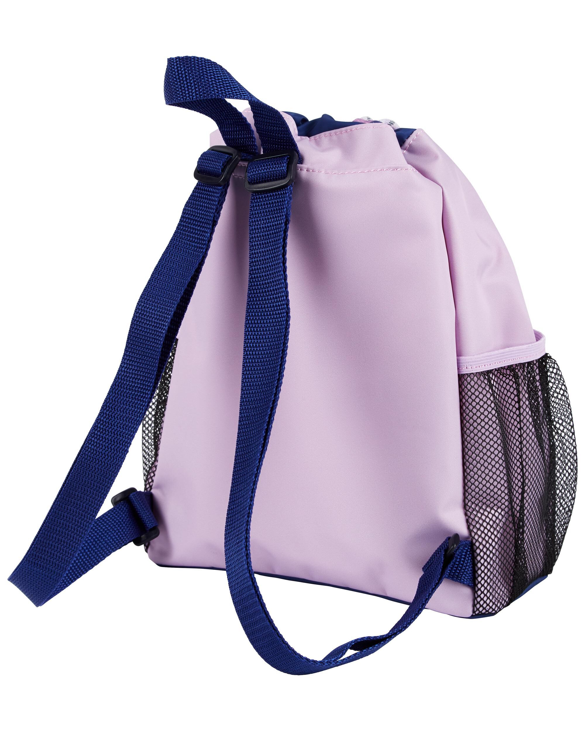 Adidas drawstring bag purple sales