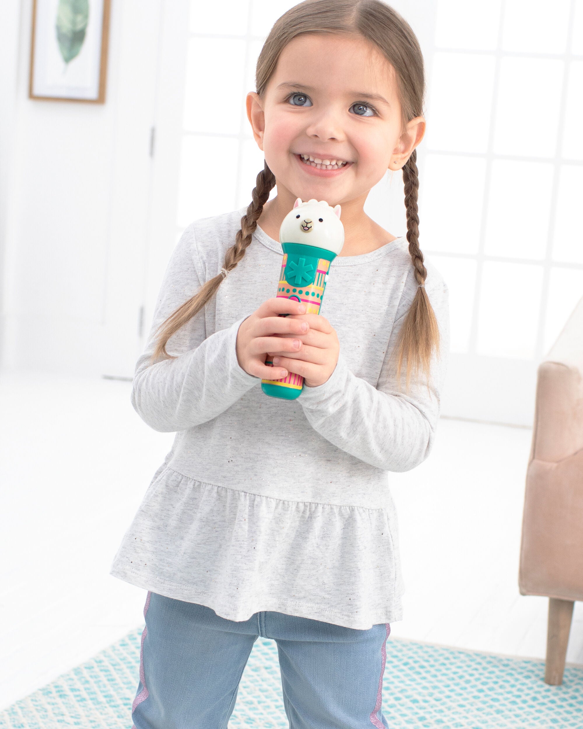 Llama Zoo La La Llama Microphone Toy | skiphop.com Llama Zoo La La Llama Microphone Toy | skiphop.com