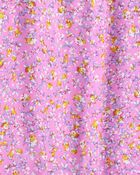 Kid Floral Print Smocked Dress, image 3 of 4 slides